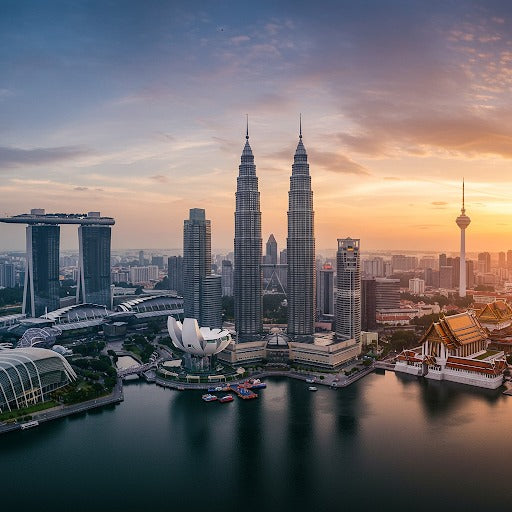 Singapore Malaysia and Thailand 15 GB 30 Days